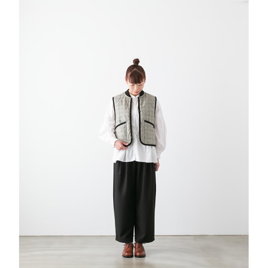 ラベンハム　リバティー　ベスト LAVENHAM ラベンハム キルティング ベスト CROPPED BOMBER GILET