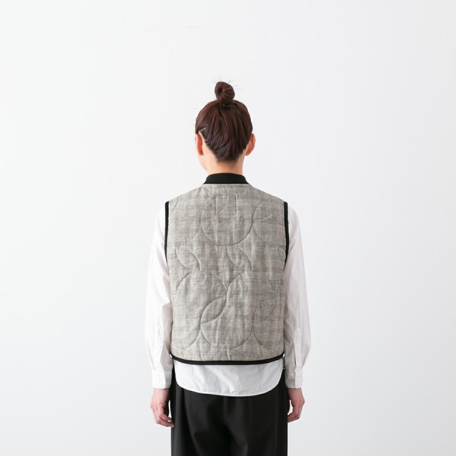 LAVENHAM（ラベンハム） キルティング ベスト LAVENHAM CROPPED BOMBER