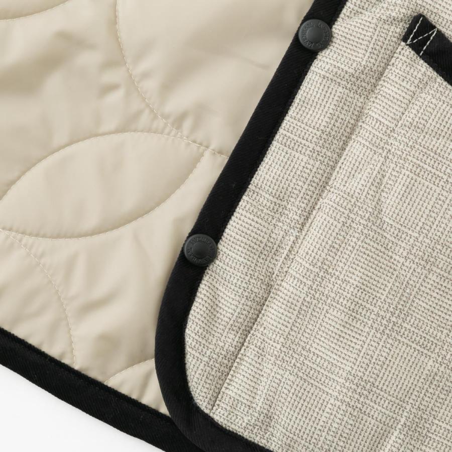 LAVENHAM（ラベンハム） キルティング ベスト LAVENHAM CROPPED BOMBER
