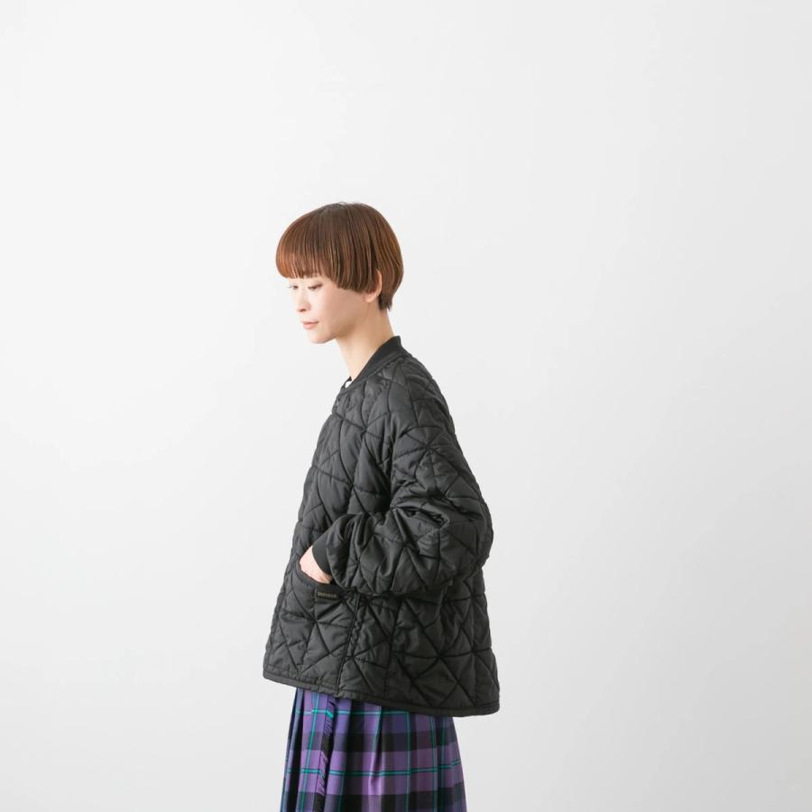 LAVENHAM（ラベンハム） ウォッシュド ボンバー ジャケット BLACK
