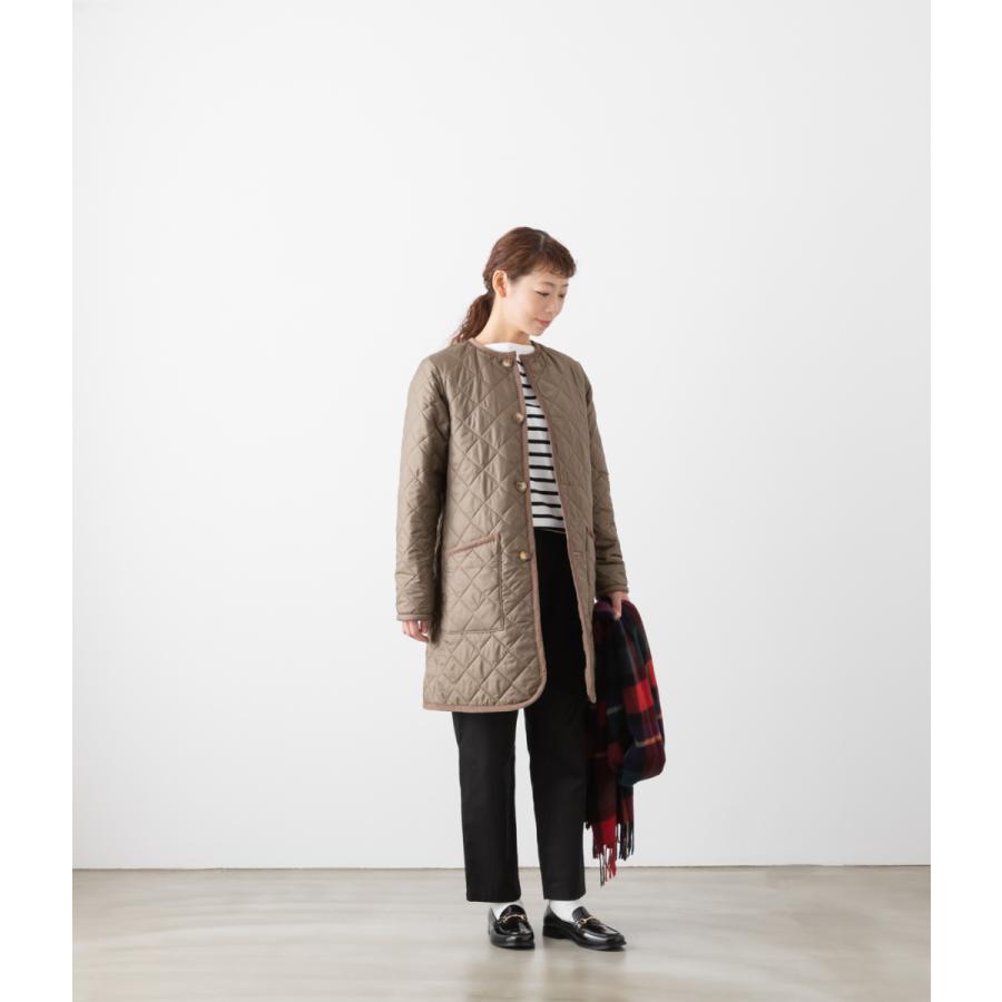 Lavenham ラベンハム レディース Longline Round Collar Coat ロングライン ラウンドカラー キルティング コート ノーカラー イギリス Slj2106 Ll003 Slj2106 Bluebeat Web Store ブルービート 通販 Yahoo ショッピング