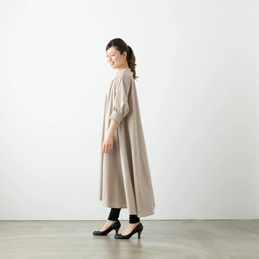 年最新海外 ミズイロインド バンドカラー フロントフライ フレアシャツワンピース Mizuiro Ind 1 レディース ワンピ シャツワンピ 羽織 ロング 代引き手数料無料 Hdxoil Com Br