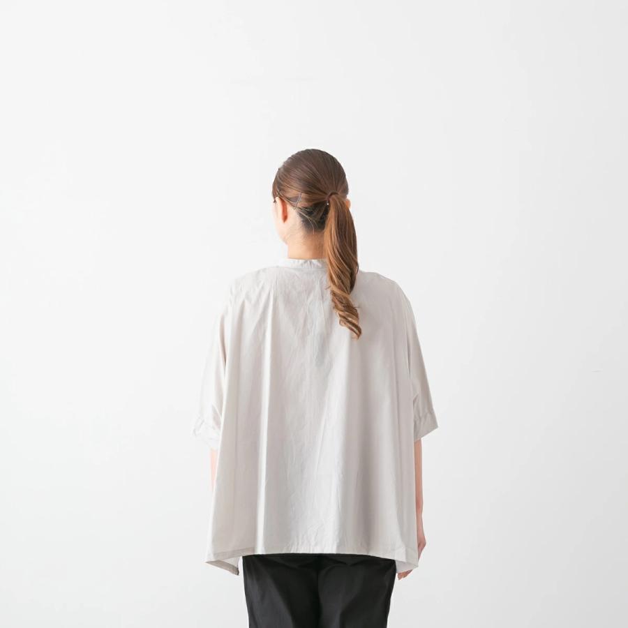 おまとめミズイロインド アンタイトル シャツ2点 mizuiroind ミズイロインド スタンドカラー ワイドシャツ 2