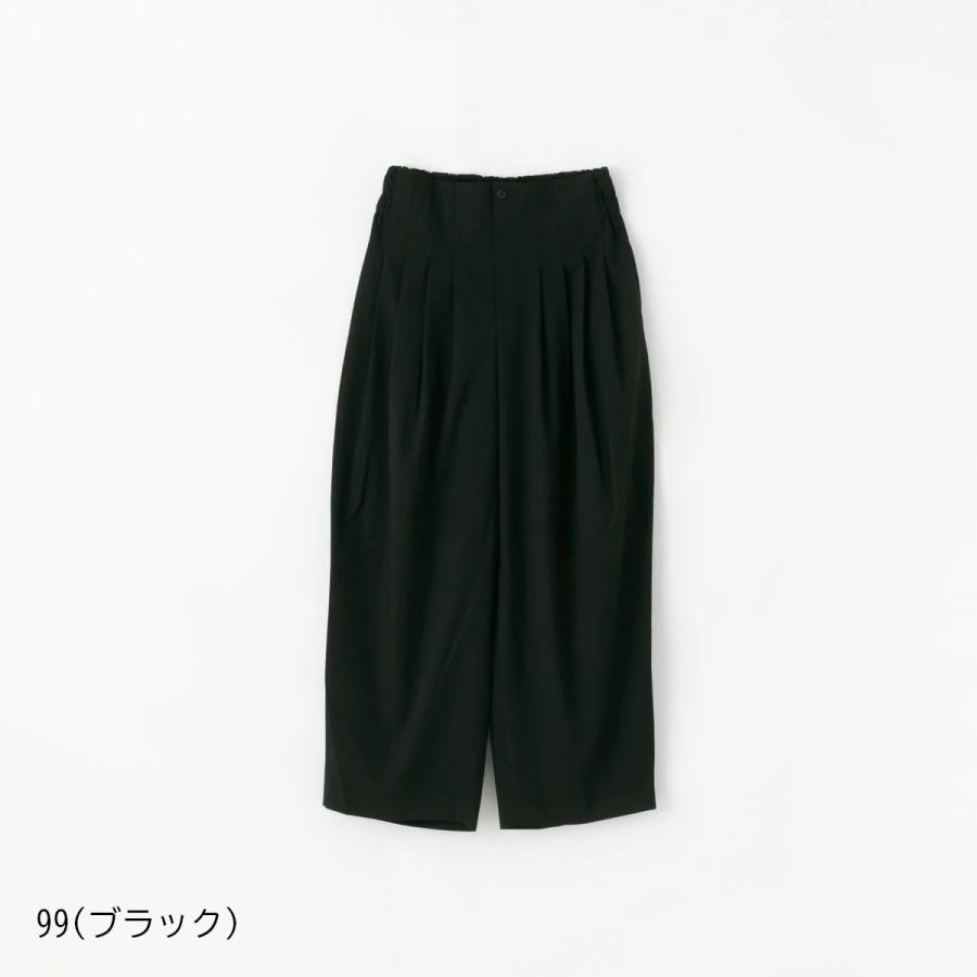 お値下げ中　ミズイロインド　ハイウェストタックリネンパンツ　ソフトサルエル 1-260073-1.jpg