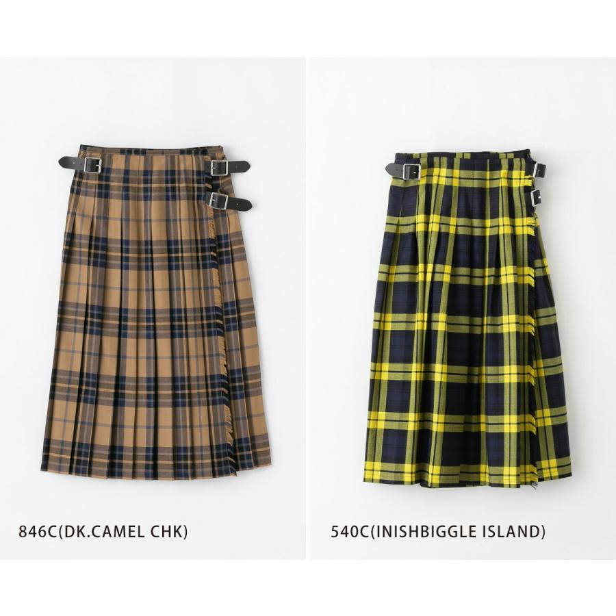 O'NEIL of DUBLIN オニール・オブ・ダブリン WRAP SKIRT ウール