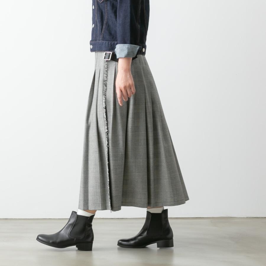【新品タグ付き】O'NEIL of DUBLIN ラップ巻きスカート Lサイズ O'NEIL of DUBLIN オニール・オブ・ダブリン WRAP SKIRT ウール