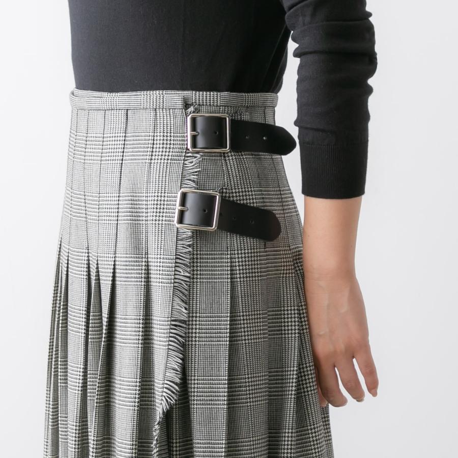【新品タグ付き】O'NEIL of DUBLIN ラップ巻きスカート Lサイズ O'NEIL of DUBLIN オニール・オブ・ダブリン WRAP SKIRT ウール