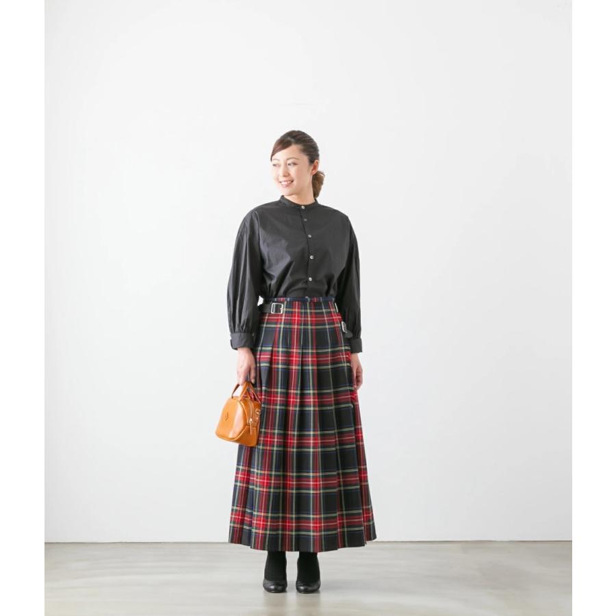 オニール・オブ・ダブリン ブルービート別注 LOW WAIST PLEATS WRAP  
