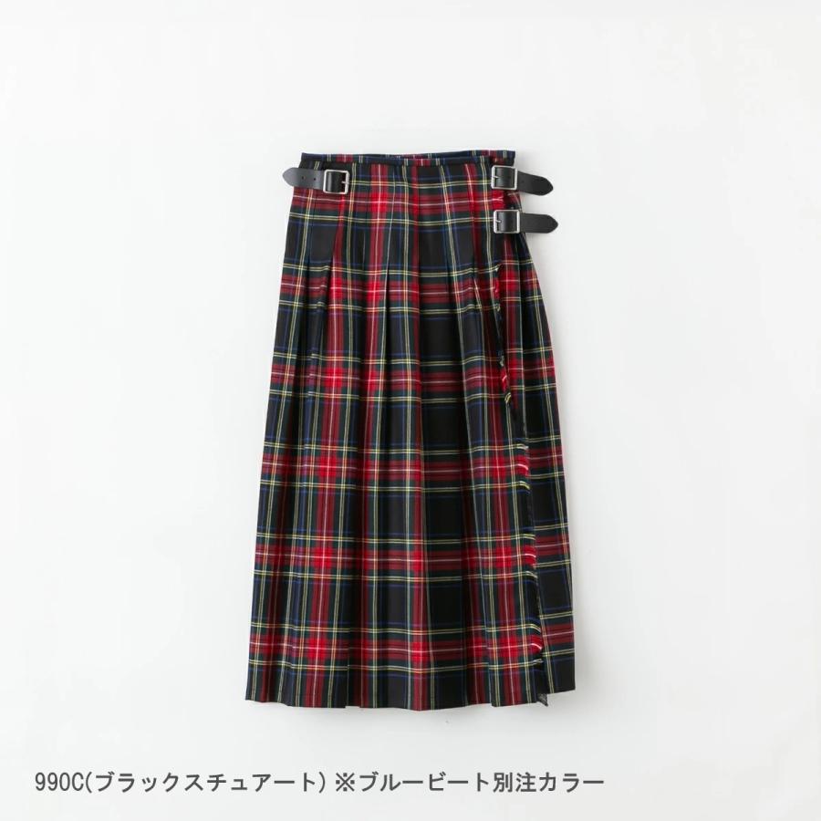 オニール・オブ・ダブリン ブルービート別注 LOW WAIST PLEATS WRAP  
