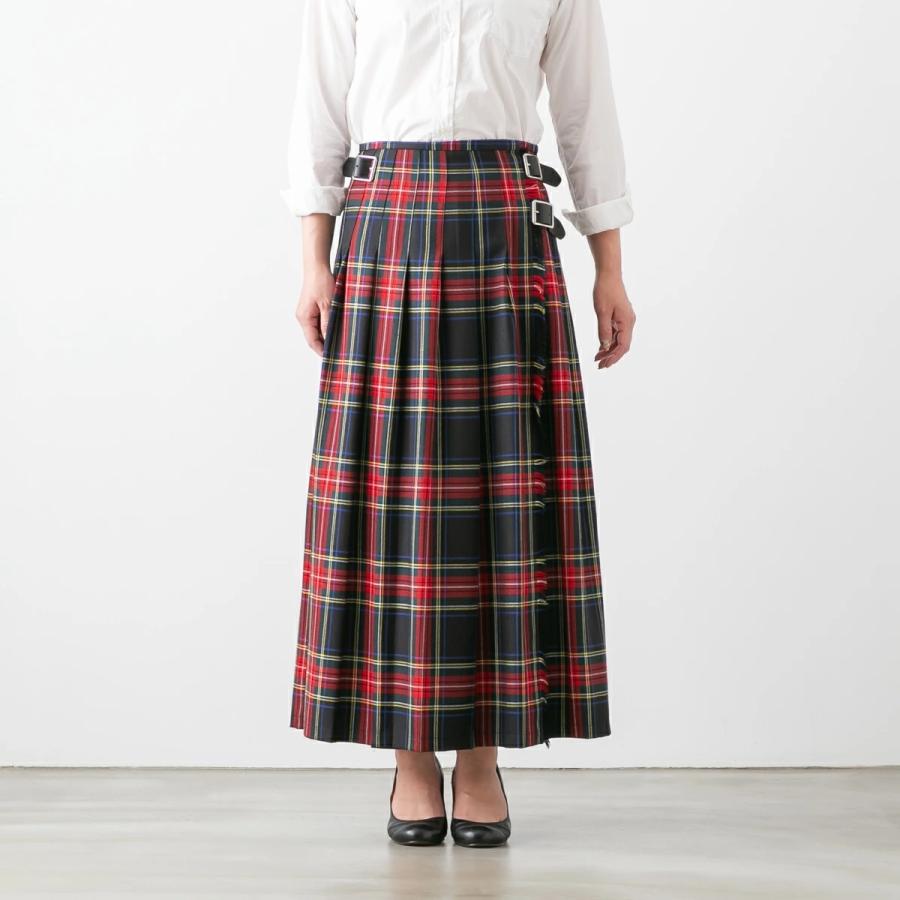 オニール・オブ・ダブリン ブルービート別注 LOW WAIST PLEATS WRAP  