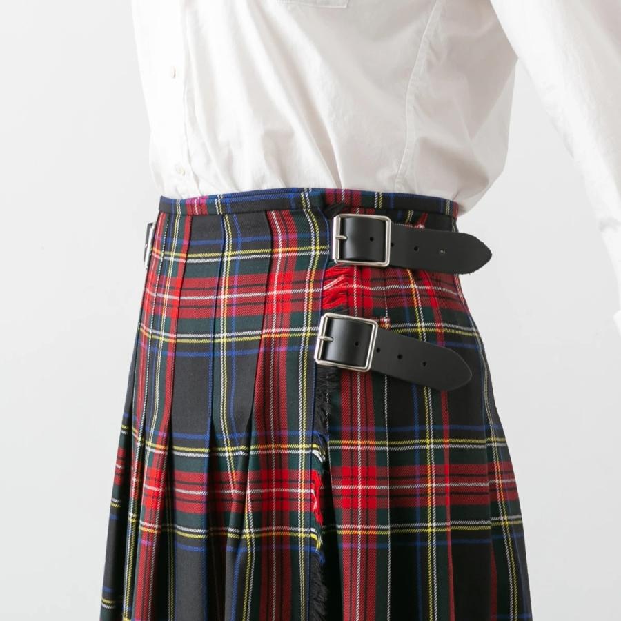 オニール・オブ・ダブリン ブルービート別注 LOW WAIST PLEATS WRAP 