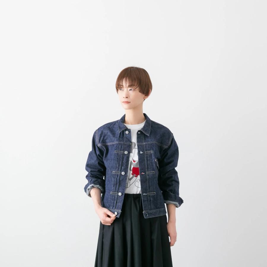 orSlow（オアスロウ） 1940'S TYPE1 PLEATED FRONT DENIM BROUSE