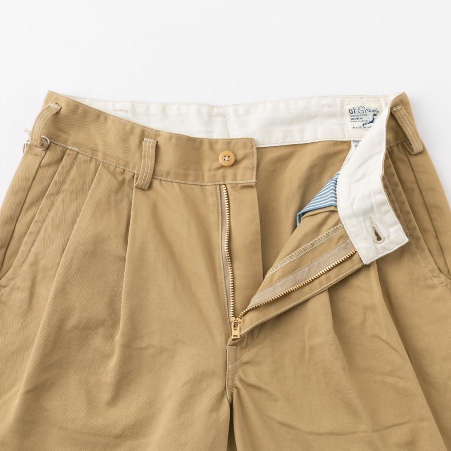 オアスロウ レディース ビリージーン パンツ チノパン ジョッパーズ テーパード LADY'S BILLY JEAN KHAKI カーキ クロップド  コットン orSlow 5560-40