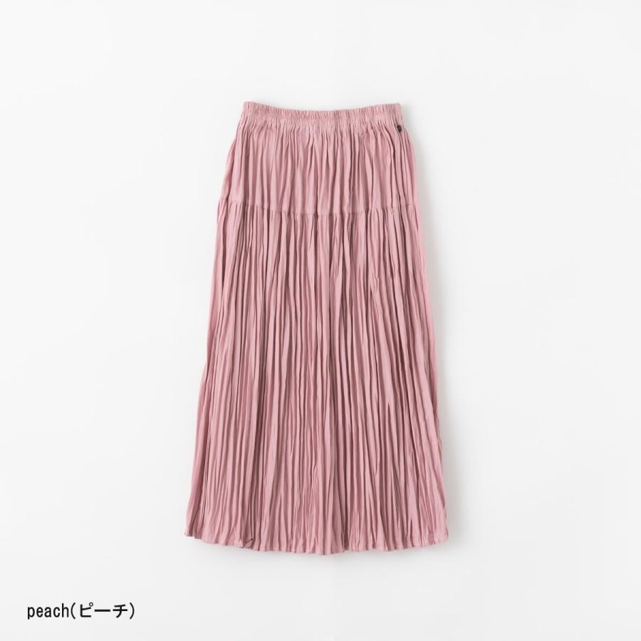 ROCKMOUNT コーデュロイ プリーツ ティアード フラワーグリーン