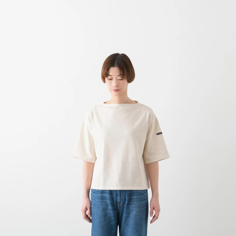 OUESSANT セントジェームス LOOSE TEE ウエッソン ボーダー 無地 五分