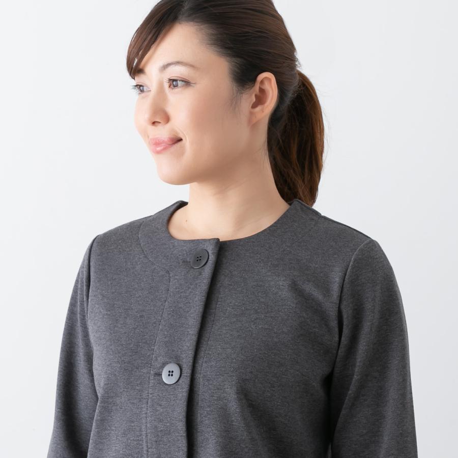 サラウェア ポンチ ノーカラー ジャケット C91175 SARAH WEAR