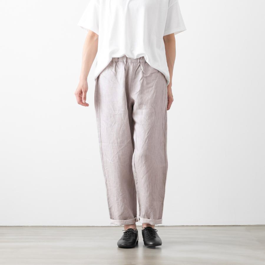 ソワ リネン デニム パンツ soi-e 821168 レディース カジュアル