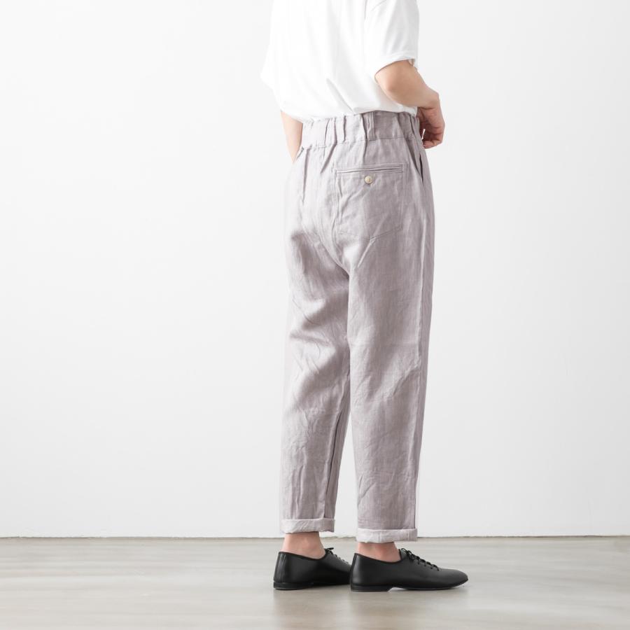 ソワ リネン デニム パンツ soi-e 821168 レディース カジュアル
