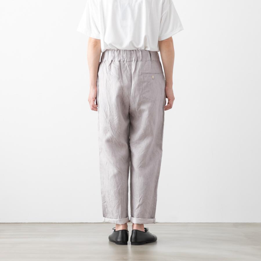 ソワ リネン デニム パンツ soi-e 821168 レディース カジュアル