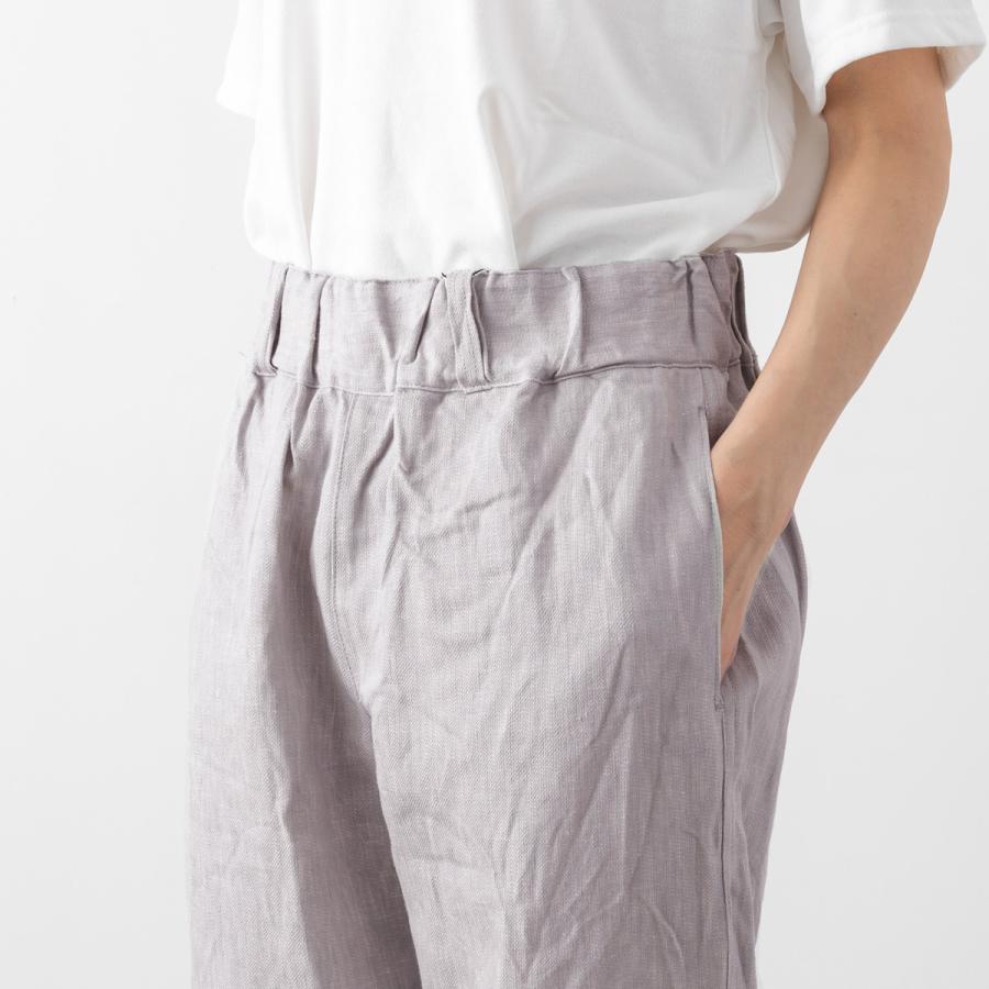 ソワ リネン デニム パンツ soi-e 821168 レディース カジュアル