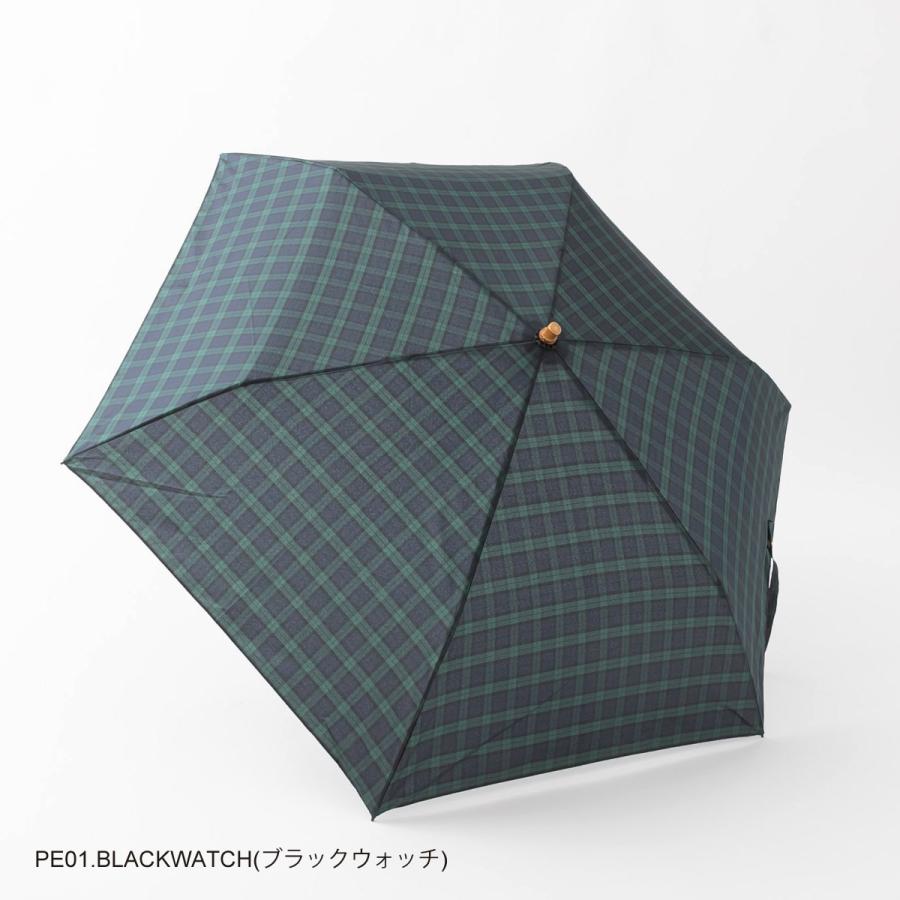 Traditional Weatherwear トラディショナル ウェザーウェア バンブーミニ 晴雨兼用 軽量 折り畳み傘 日傘 雨傘 UV加工 チェック柄 コンパクト A231SLGGO0259PE｜bluebeat-y｜11