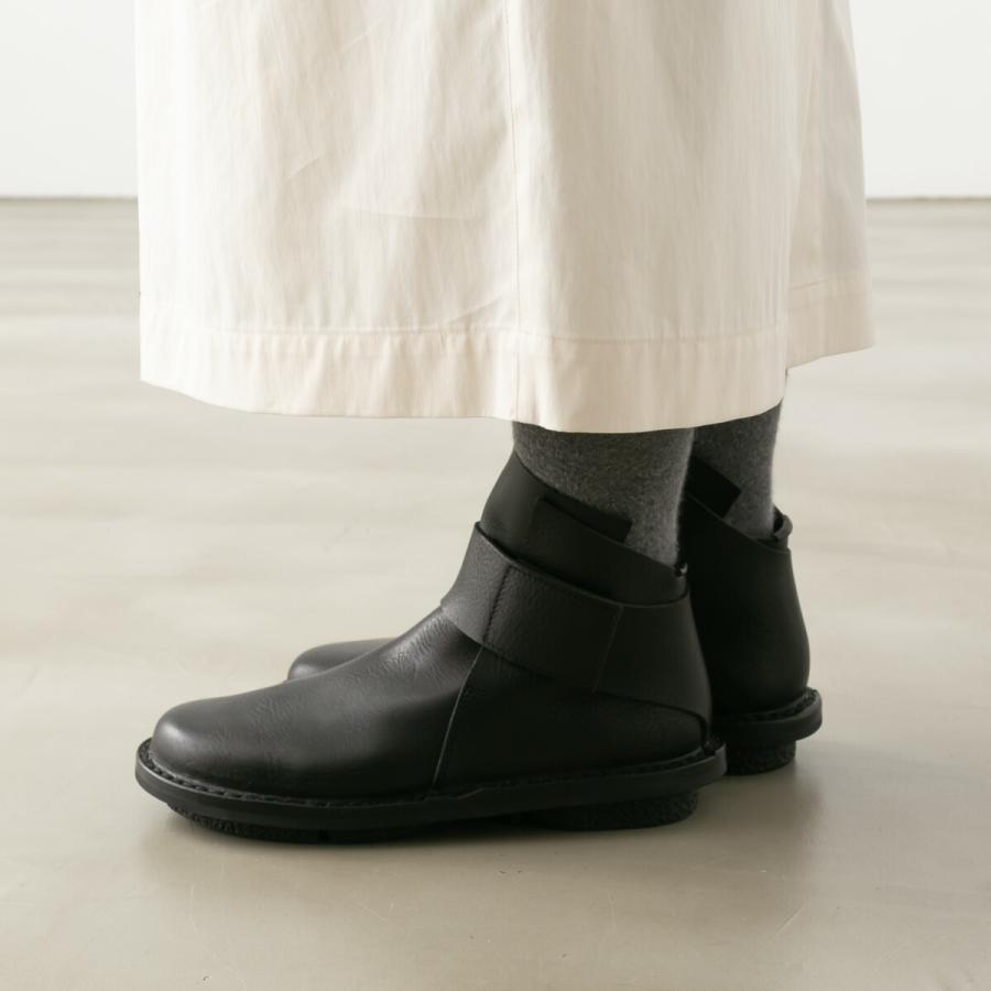 『美品』trippen トリッペン ショートブーツ バックジップ レザー 厚底 trippen（トリッペン） ショートブーツ ミドルブーツ MELLOW TRIPPEN