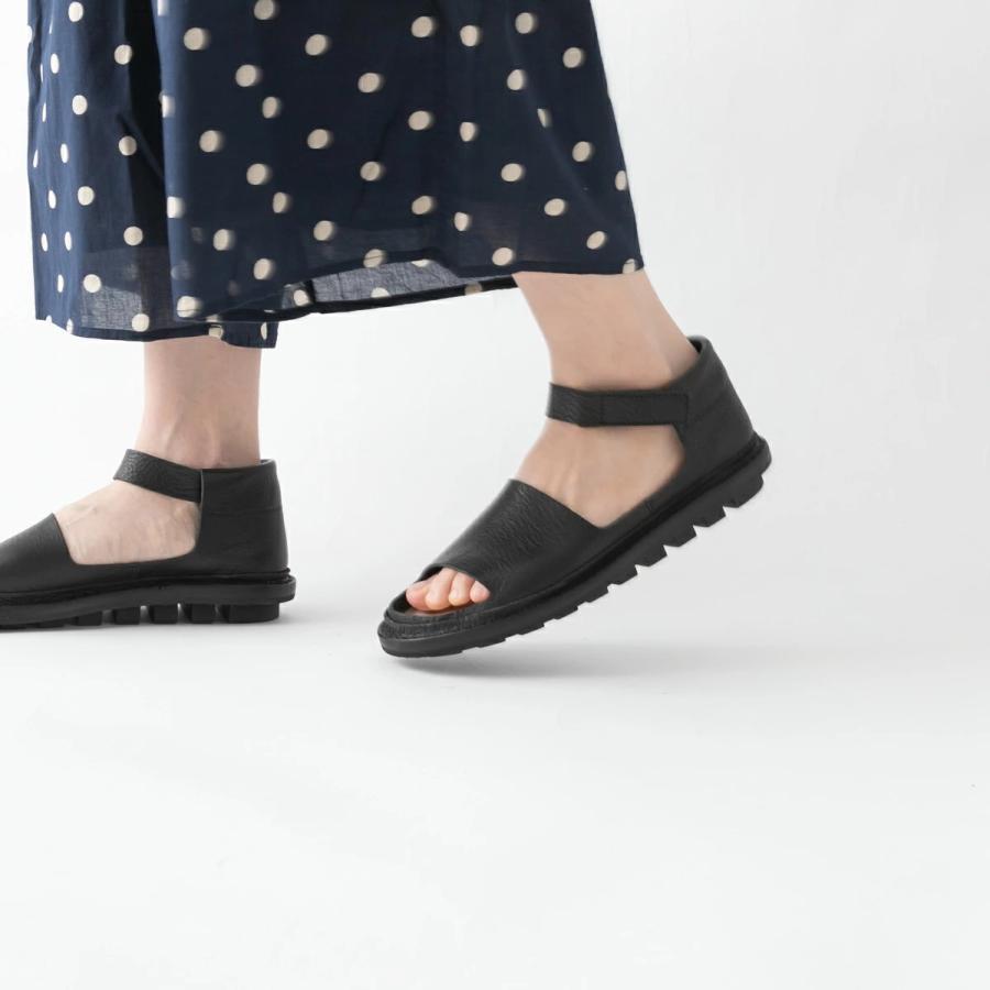 trippen（トリッペン） レザー アンクルストラップ サンダル Brink