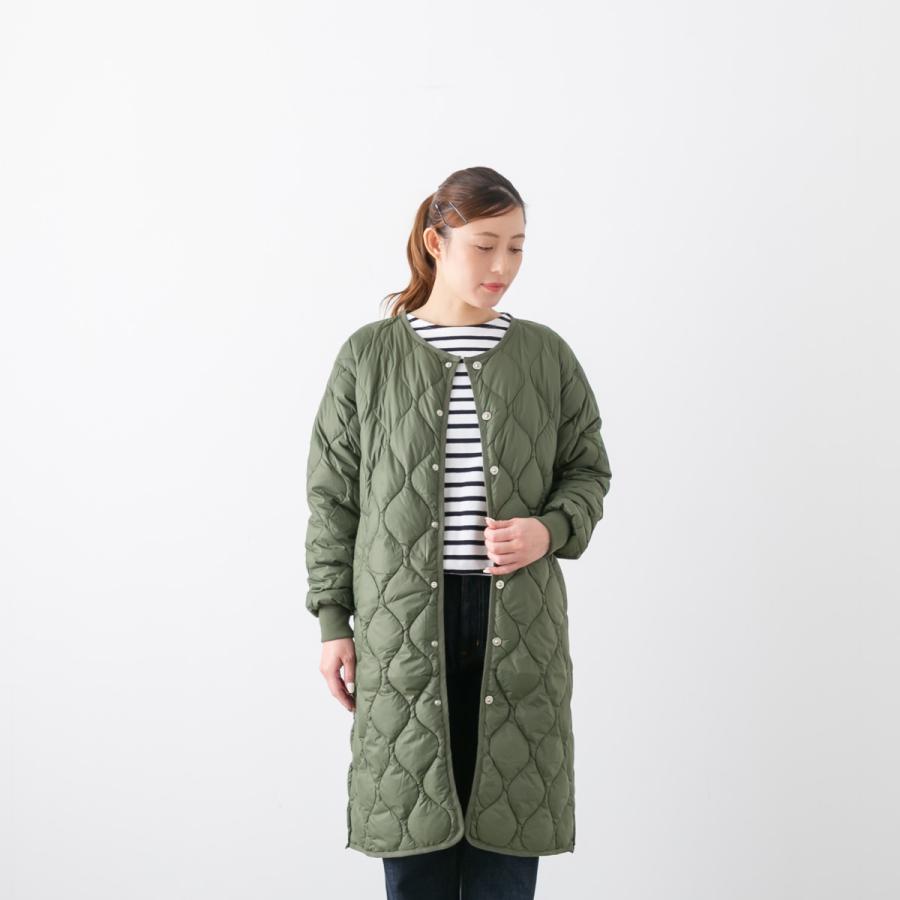 TAION（タイオン） ミリタリー オーバーサイズクルーネック ダウン