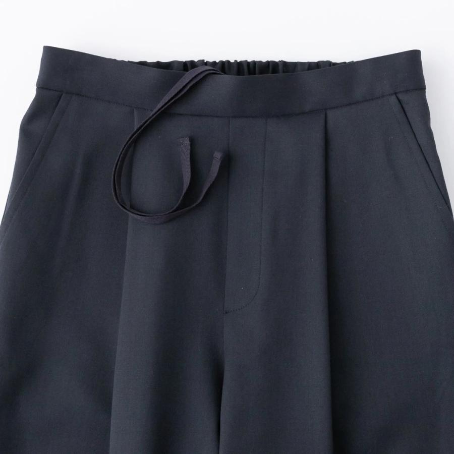 ユティリテ ギャバストレッチ タックパンツ メール便OK utilite