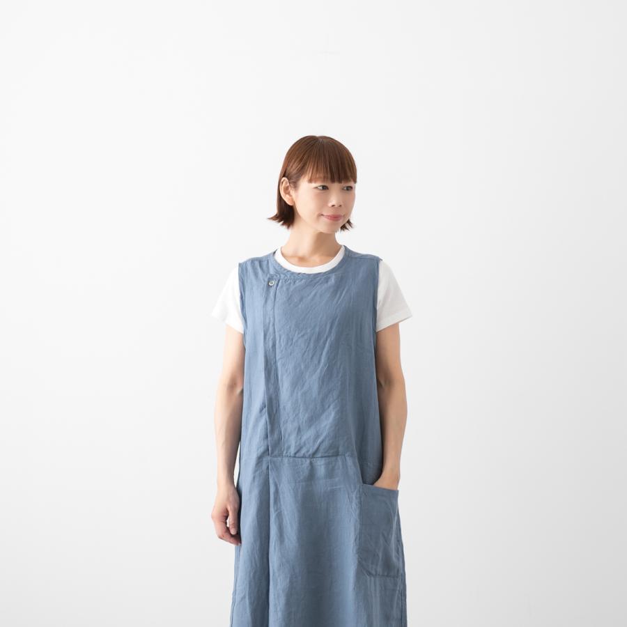 UNIVERSAL TISSU（ユニヴァーサルティシュ） リネン 麻 3D ワンピース