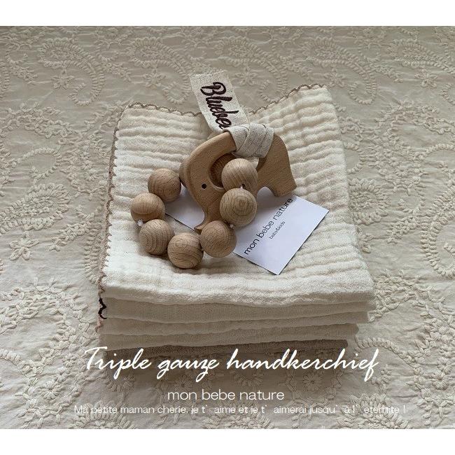 ハンカチ トリプルガーゼ ピコレース - sweethome67.fr