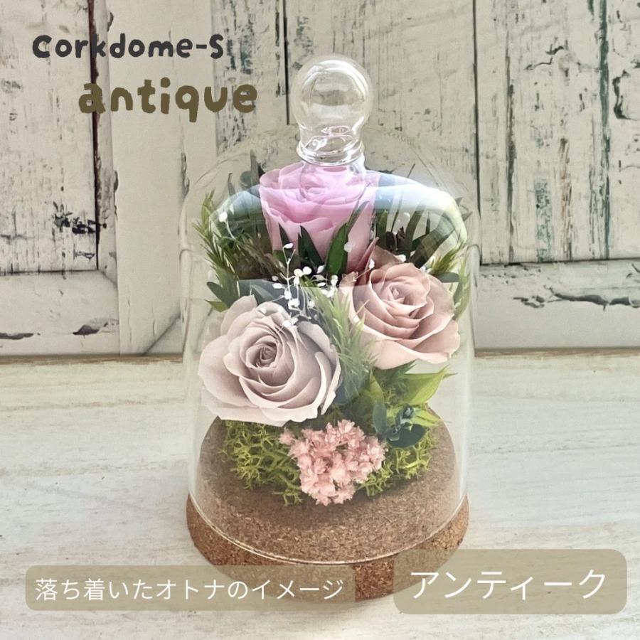 プリザーブドフラワー ガラスドーム｜水替え不要の優しい花ギフト