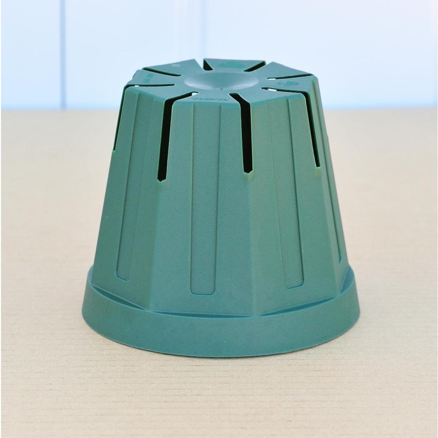 【メーカー直送】スリットポット 12cm CSM-120 グリーン 300個入りケースの画像
