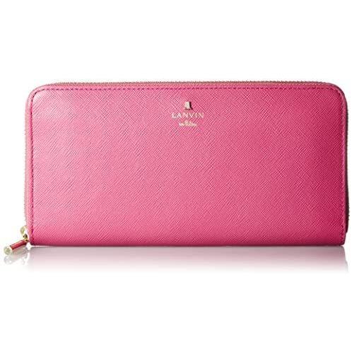 大注目 ランバンオンブルー 財布 ラウンドファスナー 新色リュクサンブール ベリーピンク Free Size 送料無料 Etechnologies Shop