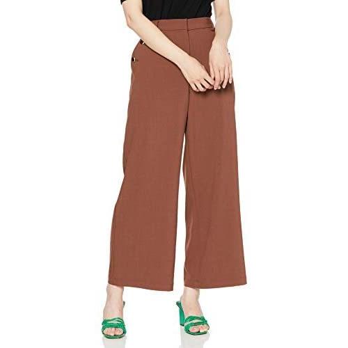 日本製 エヌナチュラルビューティーベーシック パンツ ドライタッチ麻調パンツ レディース 166 ブラウン M 超目玉 Skylanceronline Com