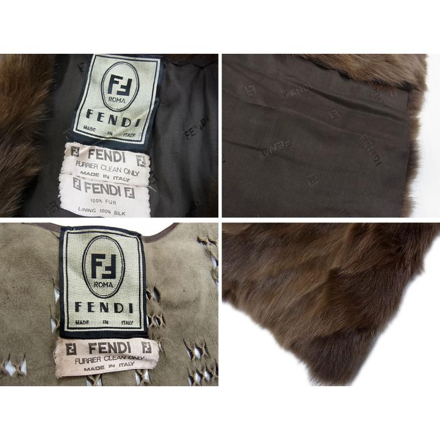 FENDI 定価400万以上◇FENDI フェンディ セーブル 毛皮 ロング FENDI 定価400万以上◇FENDI フェンディ セーブル 毛皮 ロング