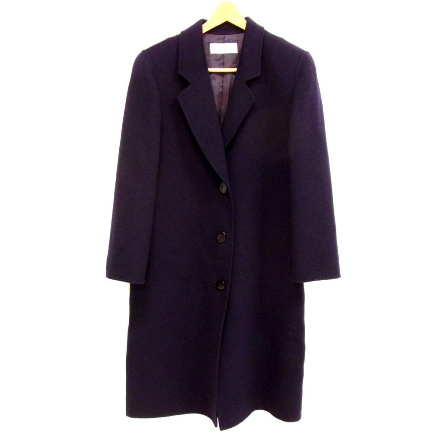 90s ヴィンテージ 定価10万円□midorine カシミヤ混 上質ウールコート 