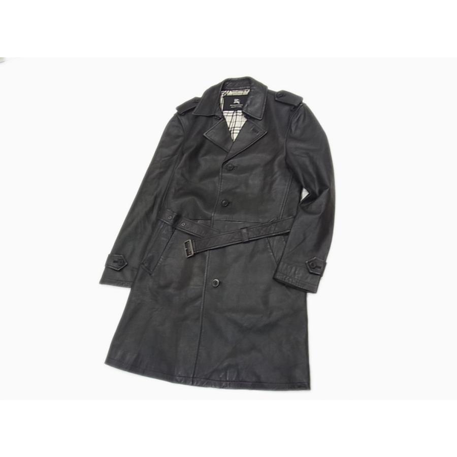 BURBERRY BLACK LABEL 羊革◇BURBERRY BLACKLABEL ラムレザー BURBERRY BLACK LABEL 羊革◇BURBERRY BLACKLABEL ラムレザー
