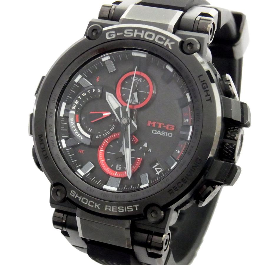 美品 定価132,000円◇CASIO G-SHOCK MTG B1000B-1AJF Bluetooth 搭載 