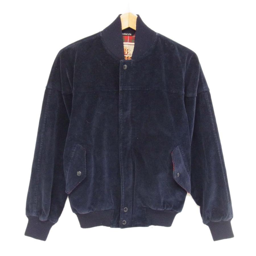 ヴィンテージ◇BARACUTA コーデュロイ ダービージャケット スイングトップ 裏 フレイザータータン バラクータ ゴルフ メンズ BARACUTA（バラクータ） ヴィンテージ◇BARACUTA コーデュロイ