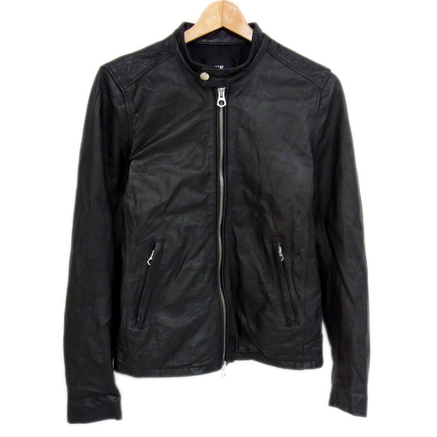 HARE（ハレ） 定価2万 羊革◇HARE ラムレザー シングル ライダース