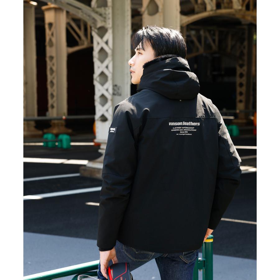 VANSON パーカー バイクジャケット アウター メンズ バンソン