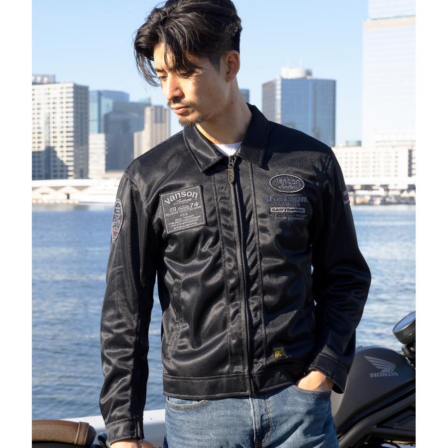 VANSON バイクジャケット バンソン vanson メッシュジャケット VANSON バイクジャケット バンソン vanson メッシュジャケット