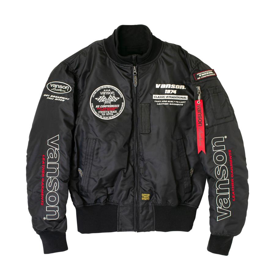 VANSON バイクジャケット ミリタリージャケット ma1メンズ VANSON バイクジャケット ミリタリージャケット ma1メンズ