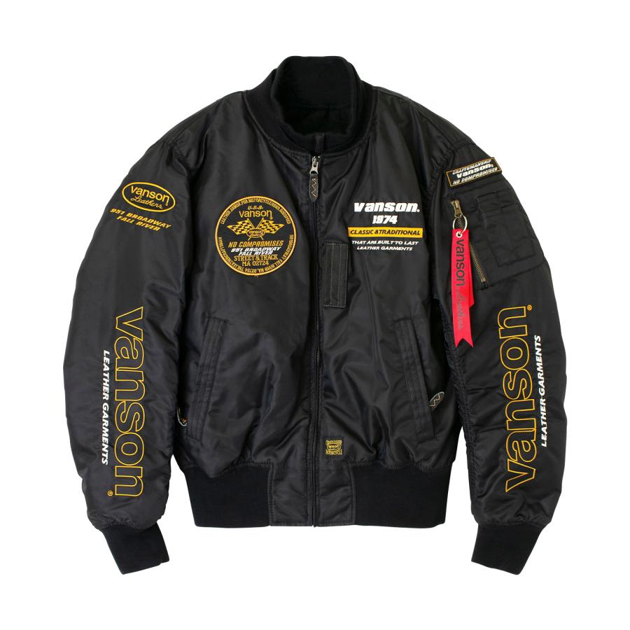 VANSON バイクジャケット ミリタリージャケット ma1メンズ VANSON バイクジャケット ミリタリージャケット ma1メンズ