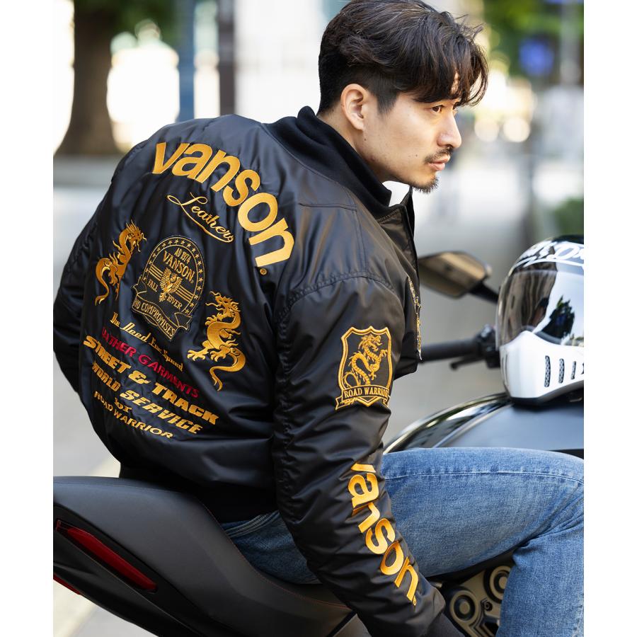 VANSON バイクジャケット ミリタリージャケット ma1メンズ VANSON バイクジャケット ミリタリージャケット ma1メンズ