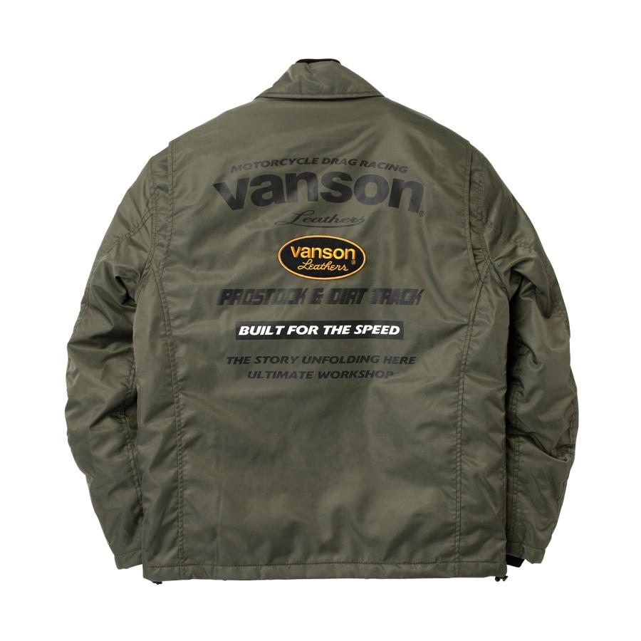 VANSON（バンソン） コーチジャケット バイクジャケット アウター