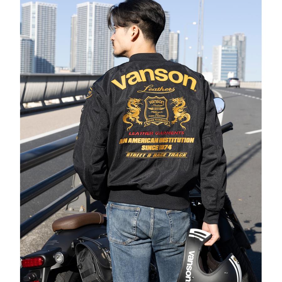 VANSON バイクジャケット バンソン vanson メッシュジャケット