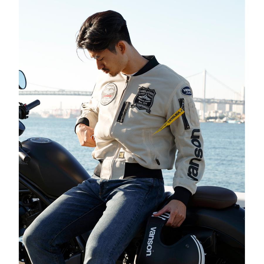 VANSON バイクジャケット バンソン vanson メッシュジャケット VANSON バイクジャケット バンソン vanson メッシュジャケット
