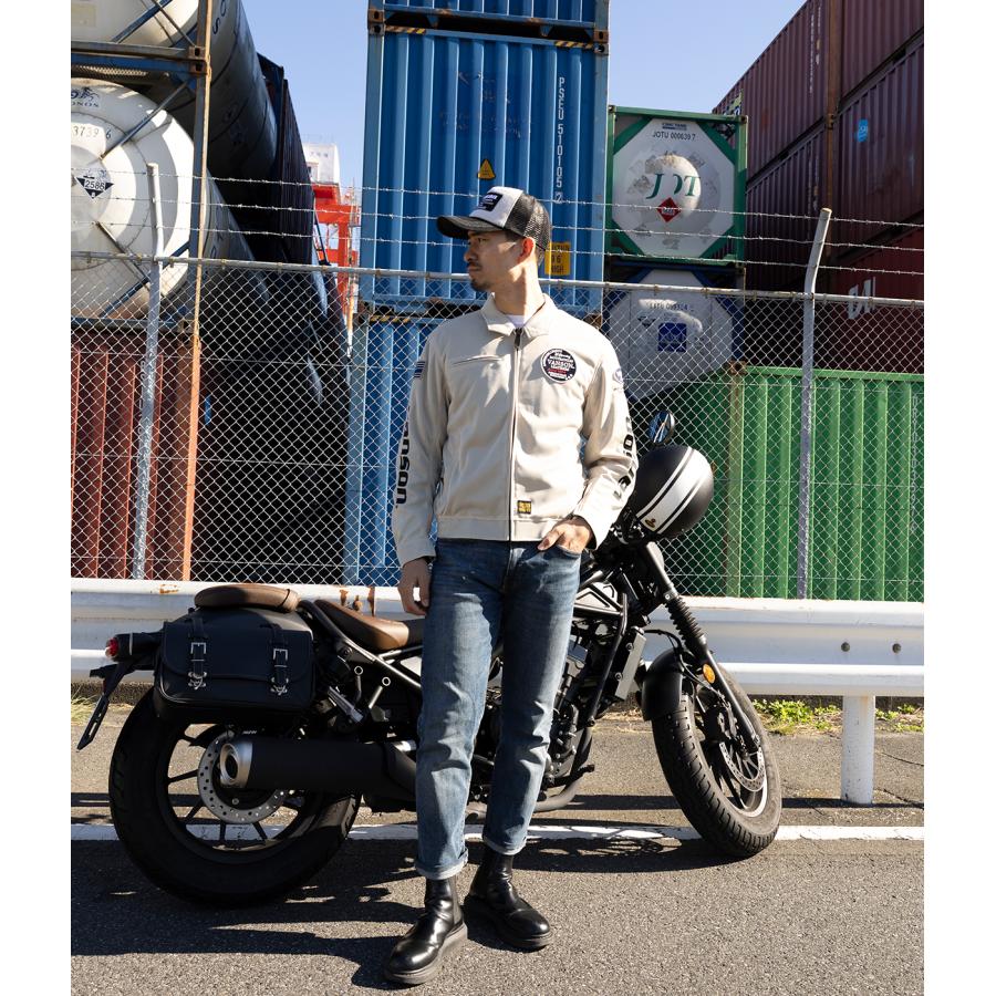 バイクジャケット バンソン vanson メッシュジャケット 夏用 フルメッシュ バイクウエア VS24103S メッシュスウィングトップジャケット｜bluebluebayshore｜12